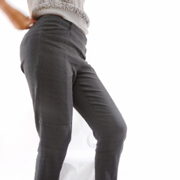 Corey Lynn Calter Cropped Gray Dress Pants - Picture 3 of 7